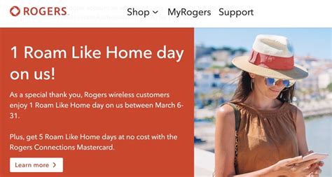 rogers free roam like home.